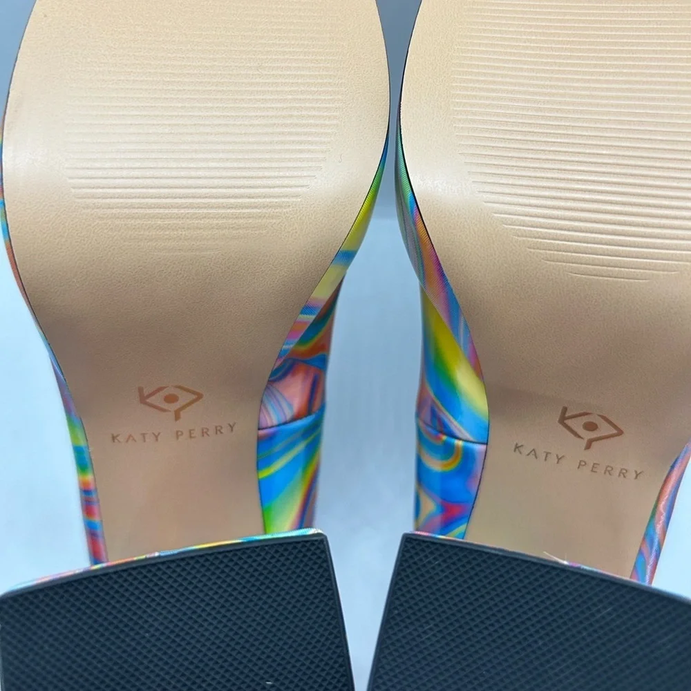 Katy Perry Collections Women's Multicolor Platform Heels Size 7M. NWOT